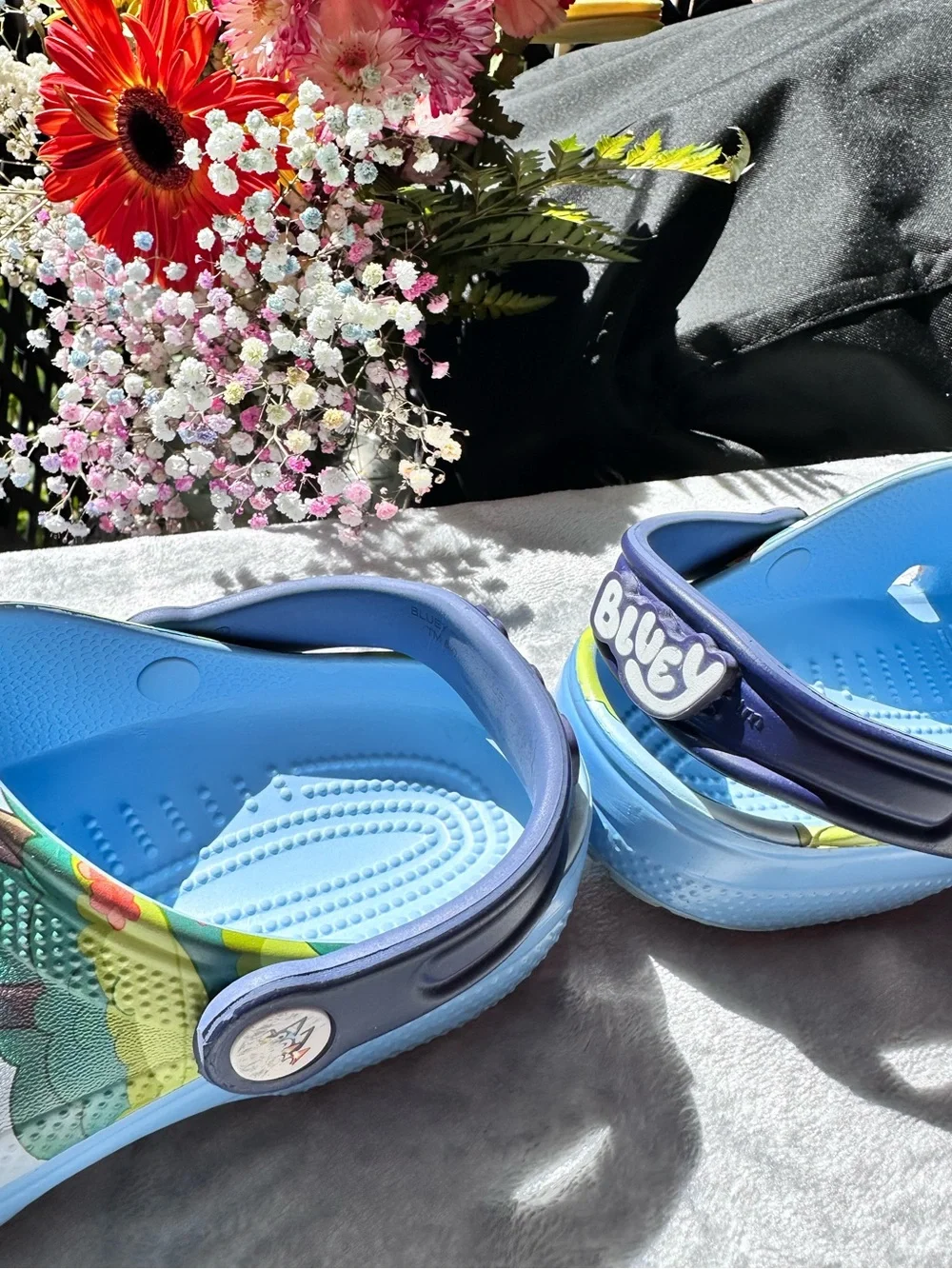 Crocs Kids' Bluey Classic Clogs - Size 1